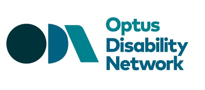 Optus disability network logo