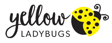 Yellow ladybugs logo